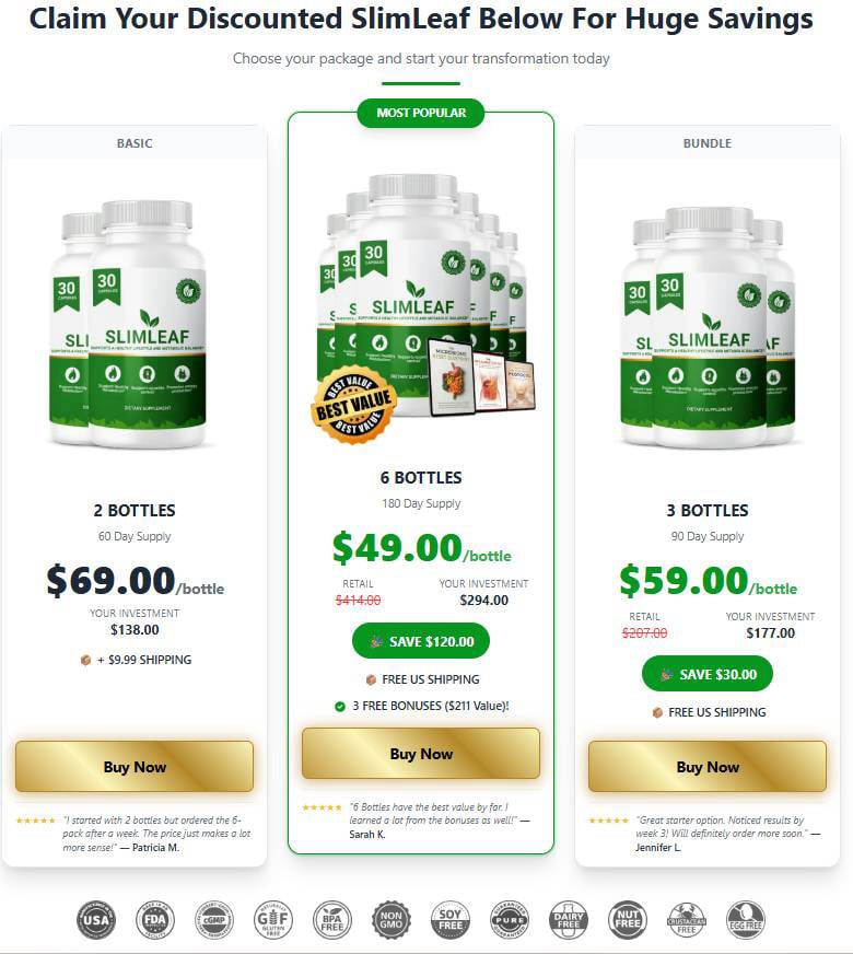 SlimLeaf Order